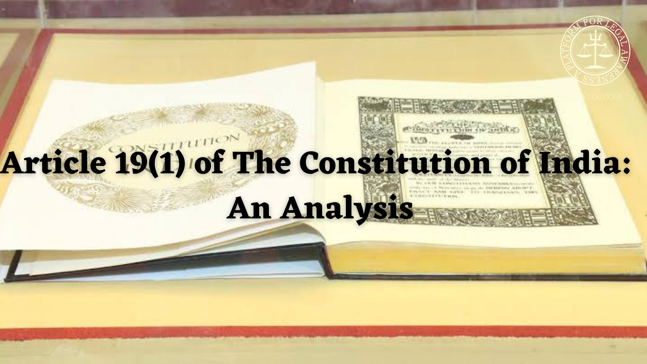 research paper on article 19 of indian constitution